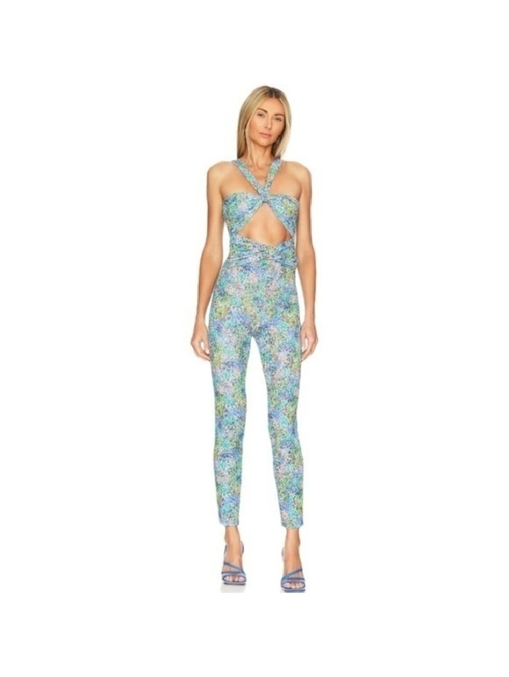 Small NBD Elea Jumpsuit in Mixed Florals
